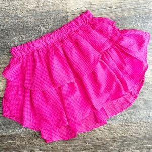 A Dee Girls Taylor Hot Pink Skirt Set. Melanie Louise Childrens